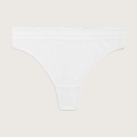 Additionelle Lace & Cotton Thong Plus sz 4X - Picture 3 of 3